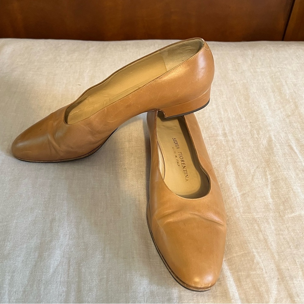 Silvia Florentina Italian Leather Heels